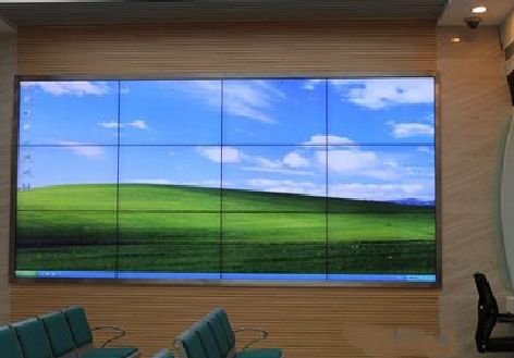 清涧液晶拼接屏的另类用法。